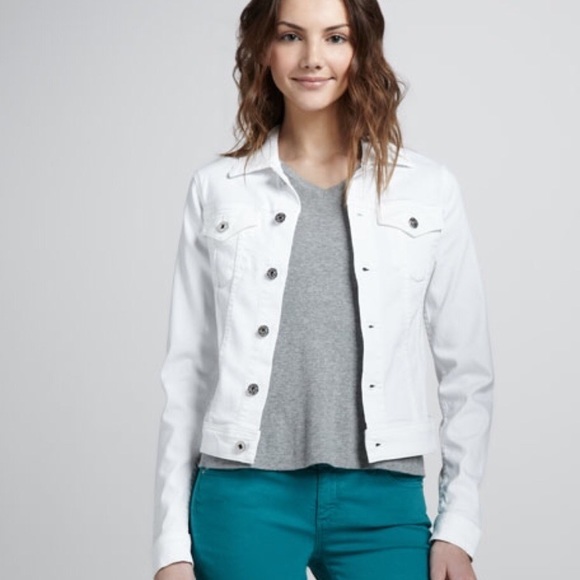 ag white denim jacket